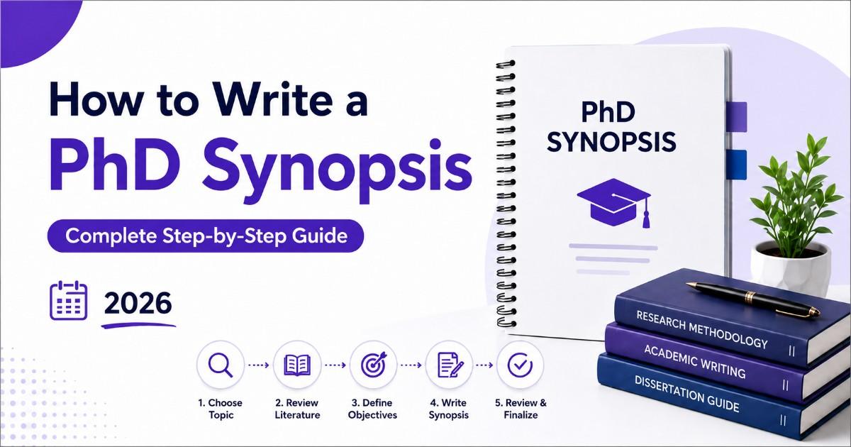 How to Write a PhD Synopsis Step-by-Step Guide for Research Scholars
