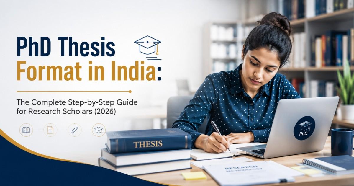 PhD Thesis Format in India complete step-by-step guide for research scholars 2026