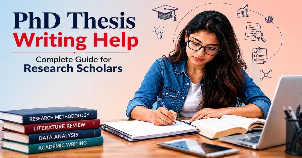 PhD Thesis Writing Help Complete Guide for Research Scholars