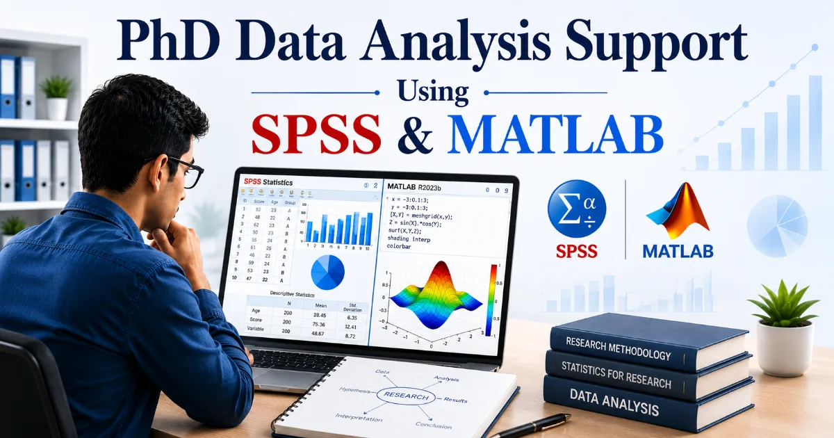 PhD Data Analysis Support Using SPSS and MATLAB for Research