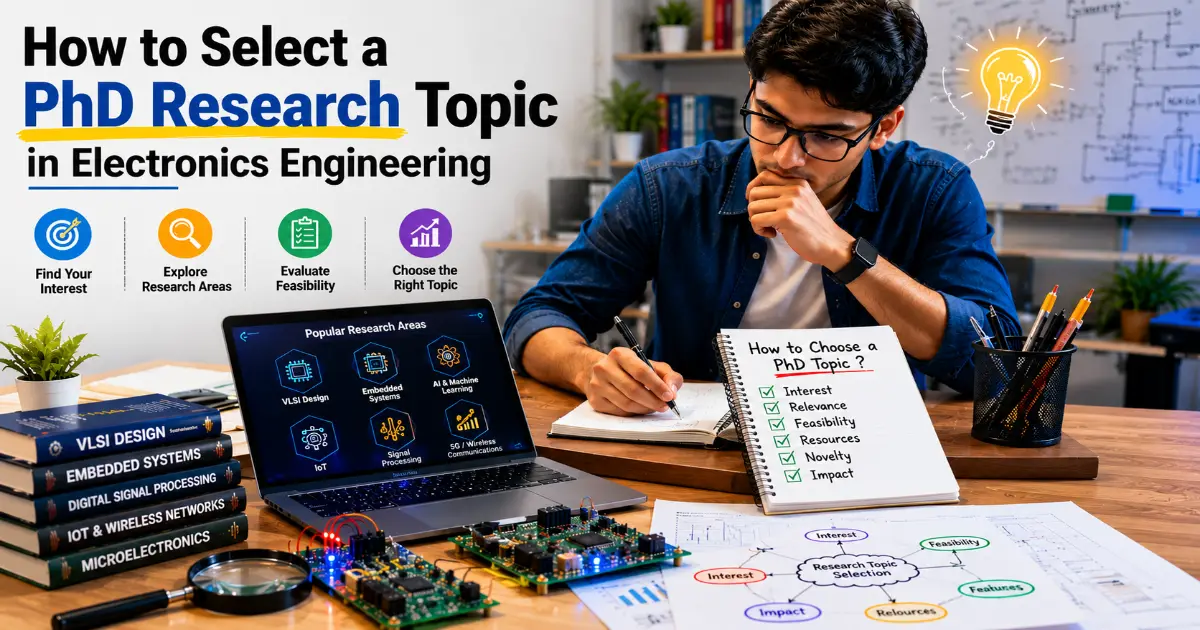 How to Select a PhD Research Topic in Electronics Engineering for Successful Research