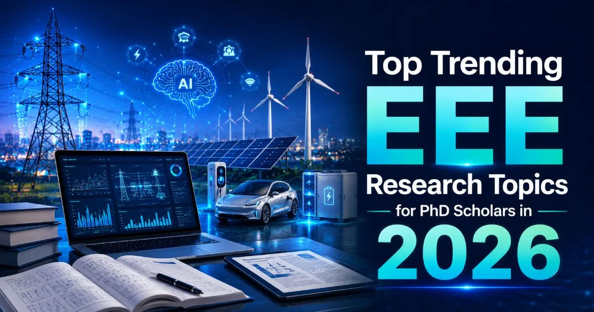 Top Trending EEE Research Topics for PhD Scholars in 2026