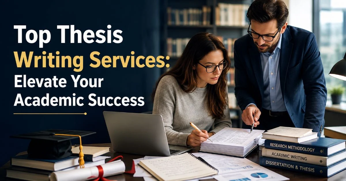 Top thesis writing services with expert guidance for academic research success