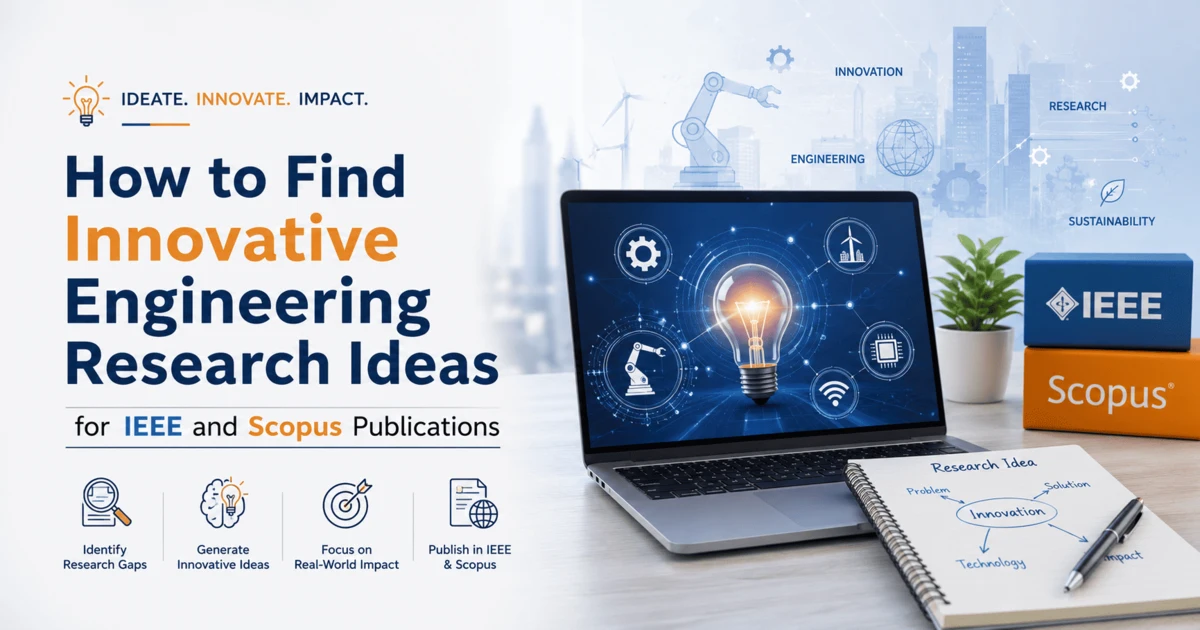 Innovative engineering research ideas for IEEE and Scopus publications