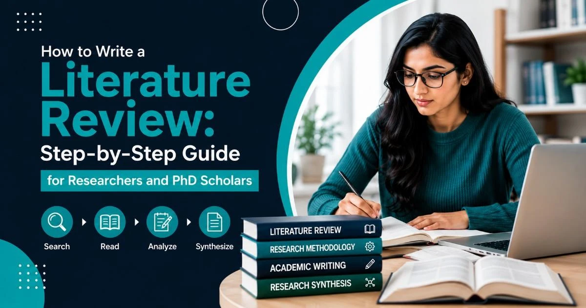 How to write a literature review step-by-step guide for researchers and PhD scholars