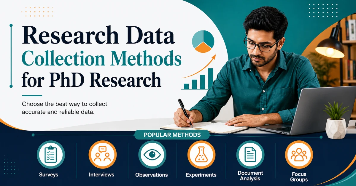 Research data collection methods for PhD research guide