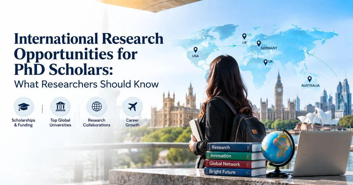 International research opportunities for PhD scholars abroad