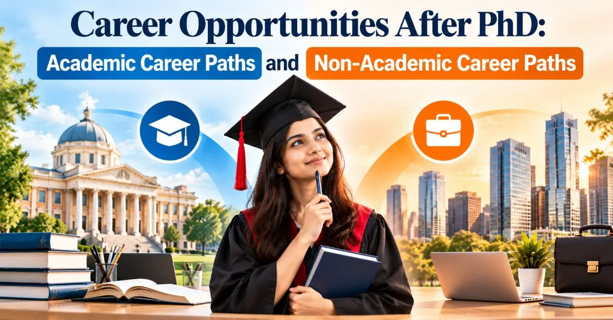 PhD career opportunities in academic and non-academic career paths